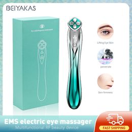 Face Care Devices Eye Massager Skin Tightening RF Radio Frequency And Microcurrent Wrinkles and Fine Lines Removal Anti Aging Device 231013