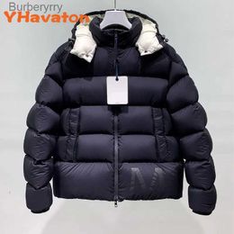 Men's Down Parkas 2022 New Winter Jacket Men Casual White Duck Down Warm Hooded Coats Mens Outwear Windbreaker Thicken Parkas Jackets for MenL231014