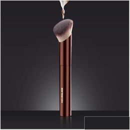 Makeup Brushes Hourglass Ambient Soft Glow Foundation Brush - Slanted Hair Liquid Cream Contour Cosmetics Beauty Tools Drop Delivery Dh8U6