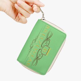 diy bags Zipper Card Holder custom bag men women bags totes lady backpack professional black production trend green Personalised couple gifts unique 12062