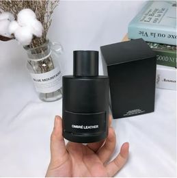 High Quality Scented Fragrance Men Ombre Leather Perfumes 100ml Eau de Parfum Long Lasting Good Smell Cologne Perfume Natural Spray Deodorant