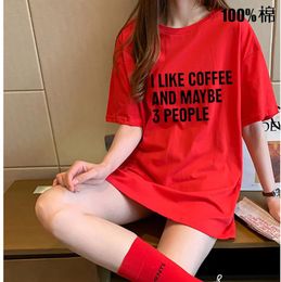 Women's T Shirts I LIKE COFFEE AND MAYBE 3 PEOPLE Print Women Tshirt Casual Cotton Hipster Funny Shirt For Girl Top Tee Tumblr Drop Ship