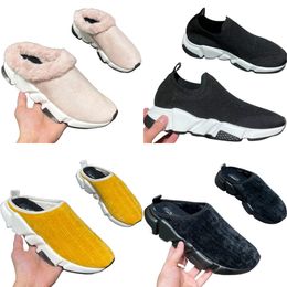 Designer speed casual shoe Fluffy shoes low BB sneakers womans dressl White mens Outdoor Leather canvas recycled knit mule runner flat trainer black hike size 39-46