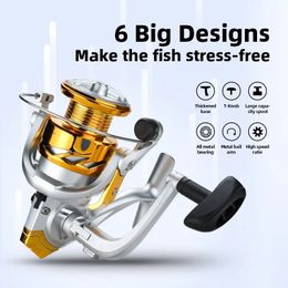 Fly Fishing Reels2 Fishing Reel Metal Movement Spinning Reel Special Price Electroplating Head Fishing Wheel Bait Casting Reel Telescopic Fishing R 231013