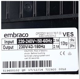 original For Haier refrigerator drive computer frequency conversion board fit Embraco CF02D01M0.076F00
