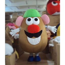 MascotCosplay Mr. Potato Head Cartoon Character Costume Mascot Advertis Fancy Dress Birthday Party Animal Carnival Celebration Props