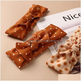 Hair Accessories Vintage Baby Headband For Girls Hair Bows Head Wrap Printing Kids Autumn Winter Turban Children Party Hairbands Baby, Dhpuj