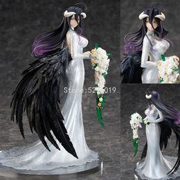 Finger Toys 25cm Overlord Albedo Anime Figure Albedo Yukata Action Figure Overlord Iii Albedo Wedding Figurine Ainz Ooal Gown Figure Doll