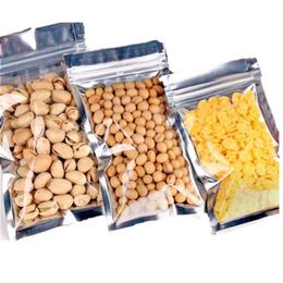 Plastic Aluminium Foil Resealable Zipper Packaging Bag Food Tea Coffee Pouch Smell Proof Self Seal Storage Bags Furic