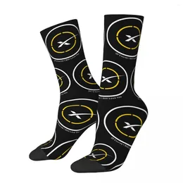 Men's Socks SpaceX Soft Fashion Hip Hop Accessories Middle TubeSocks Suprise Gift Idea