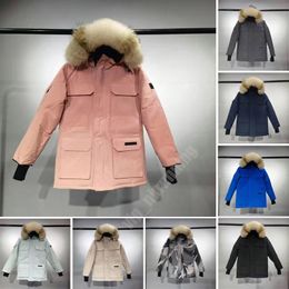 2023 Mens womens wear Designer Down Hooded Jacket Ladies Winter Coat Parka Thick Men's Coat Clothes outdoor Jackets Zipper M-3XL Size Fashion Garment