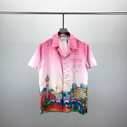 2Men Designer Shirts Summer Shoort Sleeve Casual Shirts Fashion Loose Polos Beach Style Breathable Tshirts Tees ClothingQ215