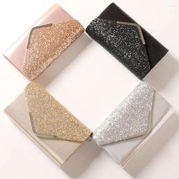 Evening Bags Women Shoulder Bag Sequins Fashion Handbag Clutches Purse Pink