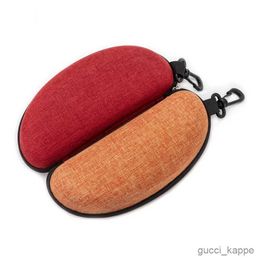 Fashionable Colored small soft glasses case with Zipper - Large Glasses Packaging Box for Storage and Protection (R231014)