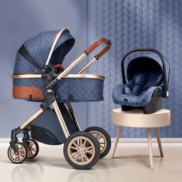 3-in-1 Hot Selling High Landscape Stroller - The Perfect Gift For Your Little One, Christmas Halloween Gift