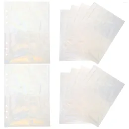 Storage Bottles 10 Sheets Po Sleeves Refills Cards Pockets