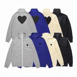 Men's Hoodies & Sweatshirts Play Embroidered Cdg Hoodie Designer Eye Popular Commes Des Fashion Brand Star Same Cotton Large Red Heart Sweater essent XJJD