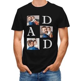 Custom Shirt for Men, Add Your Image to Front and Back Printing, Customized T- shirts Design Your Own Shirt
