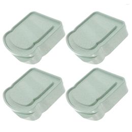 Plates Sandwich Box Container Lid Case Outdoor Containers Small Large Bread Storage Adults