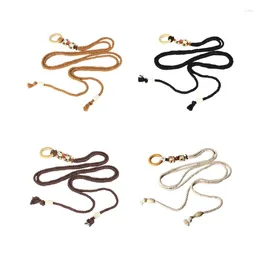 Belts Beads Decors Bohemian Style Waist Belt Women Elastic Ethnic Braided Thin Waistband Colourful Rope