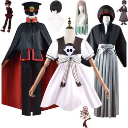 Cosplay Anime Toilet Bound Hanako Kun Yashiro Nene Yugi Amane Tsukasa Cosplay Costume Wig Kimono School Jk Sailor Uniform Halloween Suit