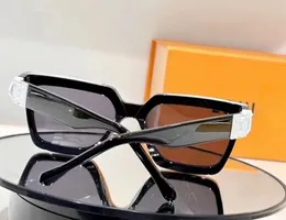 Designer Sunglasses Glasses Frame Glasses Sunglasses New Designer 96006 Milionaires Square Frame Black and White Dark Bev Sun Sun