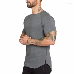 Men's T Shirts Short Sleeve Sport T-Shirt Breathable Fashion Slim Bodybuilding Fitness Workout Running Shirt Clothing Tops Tee