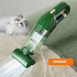 Vacuums Super 400000R Portable Wireless Household Vacuum Cleaner Pet Hair Cleaning Remover Car Home Cat Dogs Tools 231013