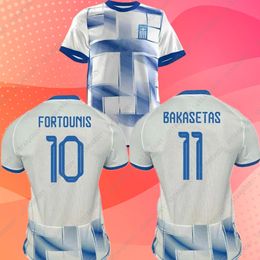 Greece soccer jerseys 2023 24 European Cup BAKASETAS MASOURAS PAVLIDIS Greece football shirts national team FORTOUNIS GIAKOUMAKIS MAVROPANOS TSIMIKAS jersey