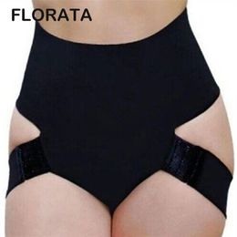 Women's Shapers Whole- FLORATA Ladies Women Butt Lifter Shaper Pants Buttocks Enhancer Booty Brief221J