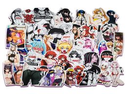 100 pezzi adesivo per auto sexy Anime Hentai Pinup Bunny girl Waifu adesivi per decalcomanie valigia laptop per auto camion waterproof212S5312147