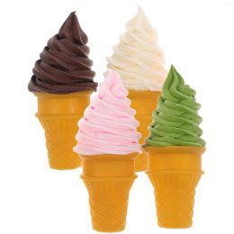 Party Decoration Simulation Ice Cream Tabletop Children Toy Decorative Poing Fake Kids Summer Toys