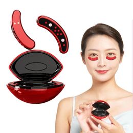 Face Care Devices EMS Electric Eye Massager Compress Anti-Aging Anti Wrinkle Removes Dark Circles and Fine Lines Eye Protection Beauty Device 231013