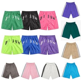 Shorts mens womens designers short pants letter printing strip webbing casual five-point palms clothes Summer Beach clothing349t