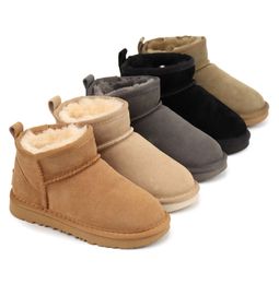 Kids Boots Toddler Boots Australia Snow Boot Designer Children Shoes Winter Classic Ultra Mini Boot Botton Baby Boys Girls Ankle Booties Child Fur Suede Booties 68