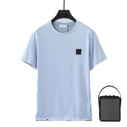 Summer lovers leisure time Polo shirt cotton Men's T-Shirts Loose and simple printed logo letter crew neck short sleeves275p