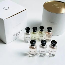 Factory Direct 2024 Fragrance Perfume Set 10ml 7pcs rose/ etoile filante/ cceur battant/ attrape-reves/ matiere noire/ le jour se leve/ heures d'absence with Gift Box