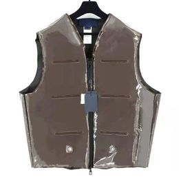 tops 2021 italy PARIS men's vest Jackets Casual Street Fashion tactics Vest Men Women Couple Outwear ship327E