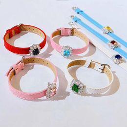 Bangle Luxury Colorful Wristband Bracelet For Women Resizable Detachable Pendant Jewelry Accessories Vintage Wedding Engagement Gift