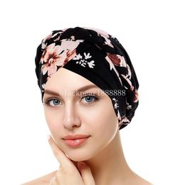 Print Muslim Hijab Soft Stretch Turban Caps Ready To Wear Women Head Scarf Inner Hijabs Bonnet Headwrap