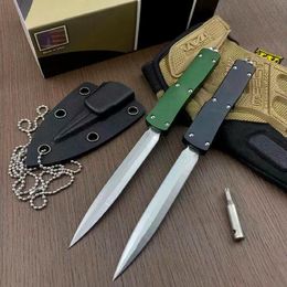 Mini Venom KNIFE CNC 6061-T6 handle D2 steel blade 204P Automatic Bounty Hunter Knives Camping tactical Micro Cutting tools