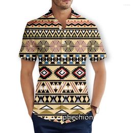 Men's Casual Shirts Phechion Summer Mens Short Sleeve Beach Bandana Pattern 3D Print Fashion Streetwear Men Tops X141