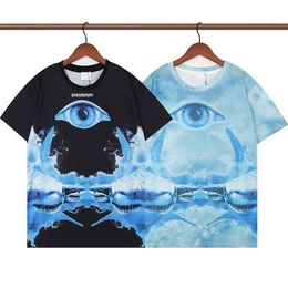 Tee 22SS Geometric pattern printing Designer Casual summer breathable clothing for men and women the highest quality T shirt S XXL155s