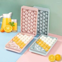 Baking Moulds 33 Ice Hockey Cube Shape PP Mould Freezing Whiskey Balls Lollipop Make Gifts Kitchen Tools Accessories Gadgets Dining Bar