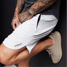 2020 New Mens summer fitness shorts Fashion leisure gyms Crossfit Bodybuilding Workout Joggers male short pants clothing272v