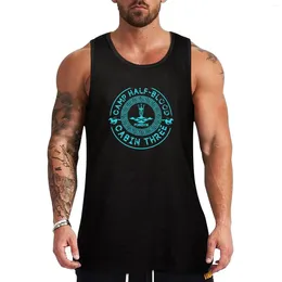 Men's Tank Tops Camp Half Blood - Top Anime T-shirts Gym Men Summer Clothes