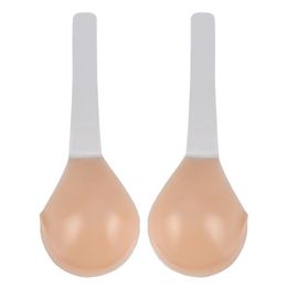 Silicone Bra DD DDD G H Plus size Sexy Lady Invisible Strapless Bra Push-Up Bras Self -Adhesive Dress Sticky Gel Backless BH265E
