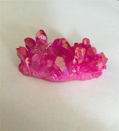 Decorative Figurines 100g Natural Beautiful Pink Quartz Crystal Cluster Specimen