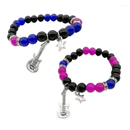 Strand Ins Cold Wind Hip-hop Trend Bracelets Star Acrylic Bead Sweet Pentagrams Cool Girl Temperament Fashion Jewellery