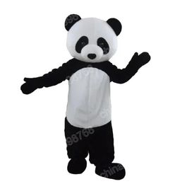 Performance Panda Mascot Costume Top Quality Halloween Fancy Party Dress Cartoon Character Outfit Suit Carnival Unisex Outfit